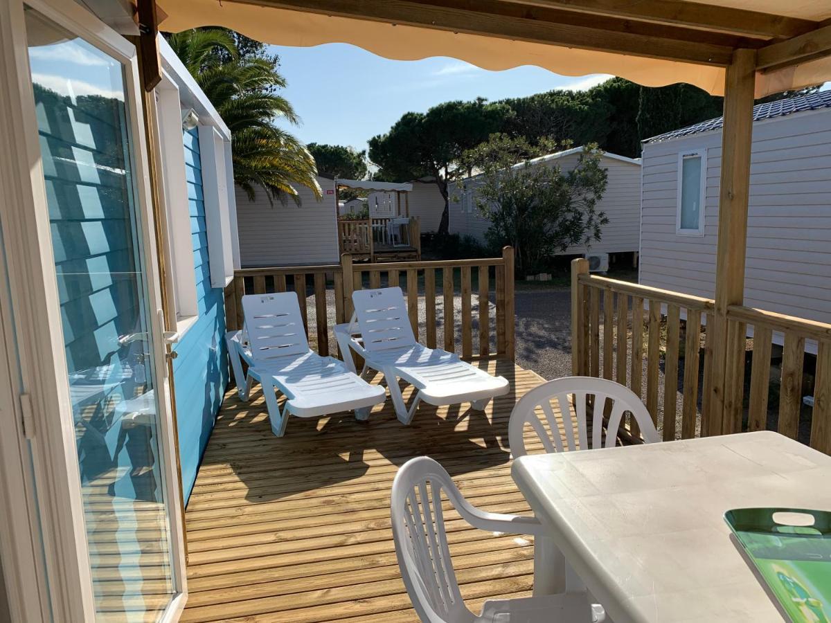 Mobilhome MarEstang plage Canet-en-Roussillon Exterior foto